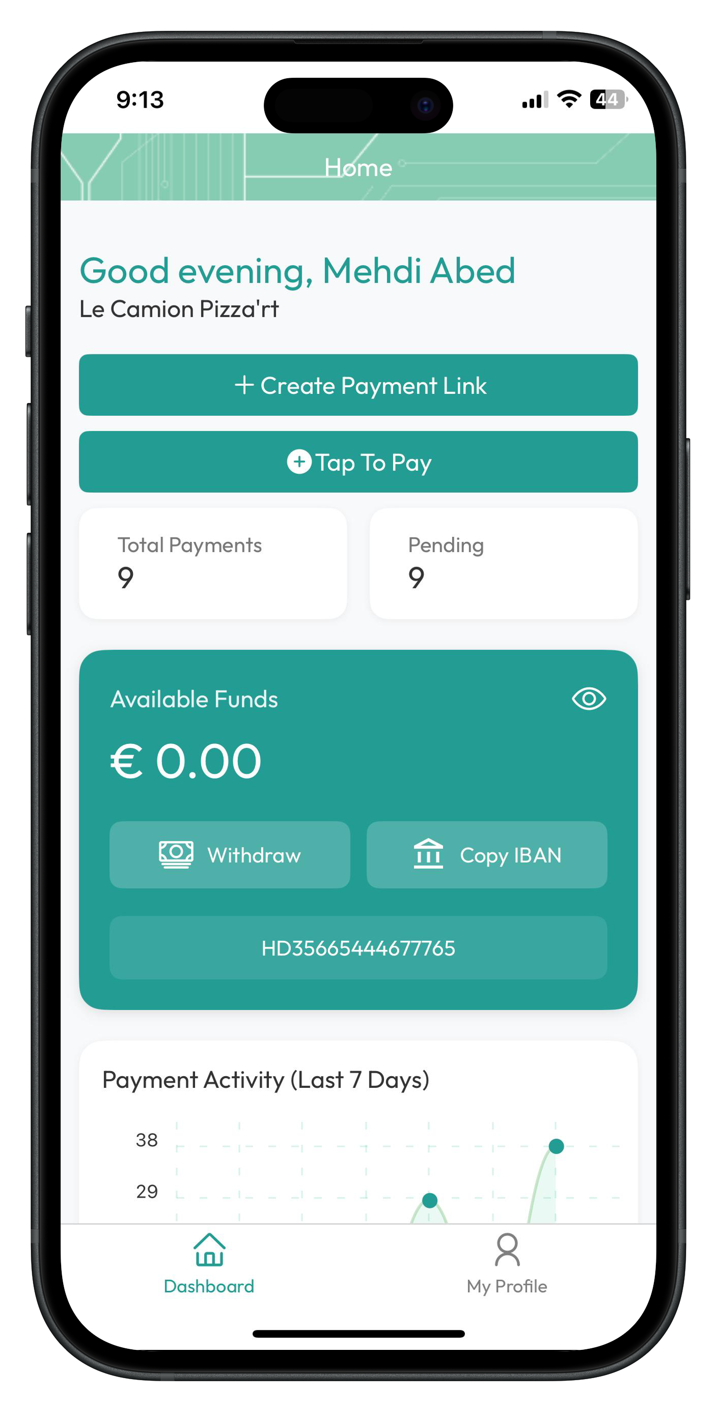app mockup